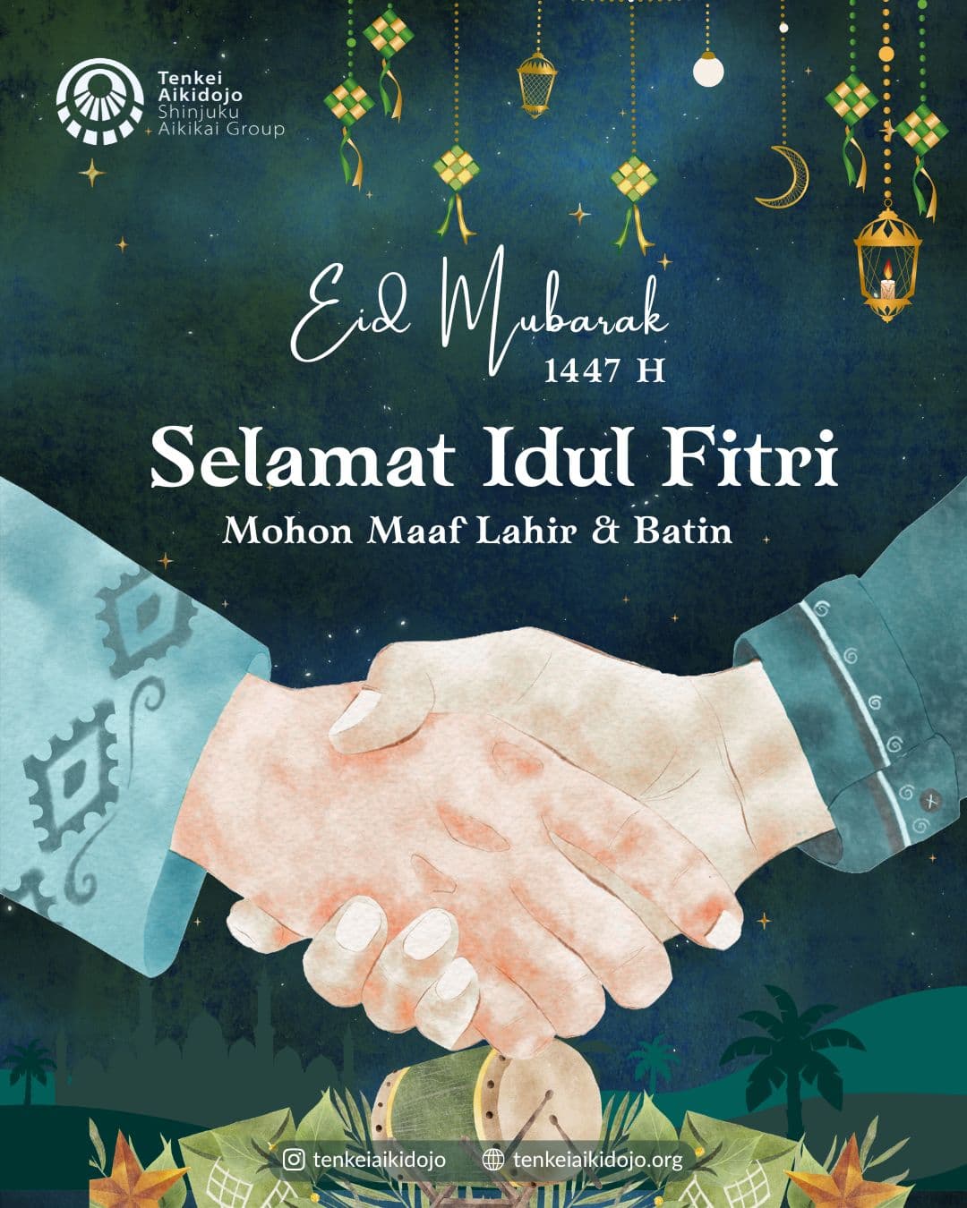 Eid al-Fitr greeting from Tenkei Aikidojo